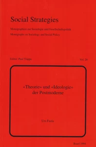 Title: «Theorie» und «Ideologie» der Postmoderne