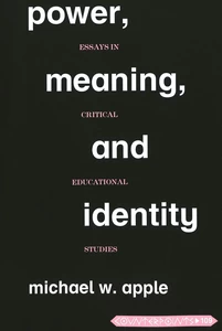 Title: Power, Meaning, and Identity