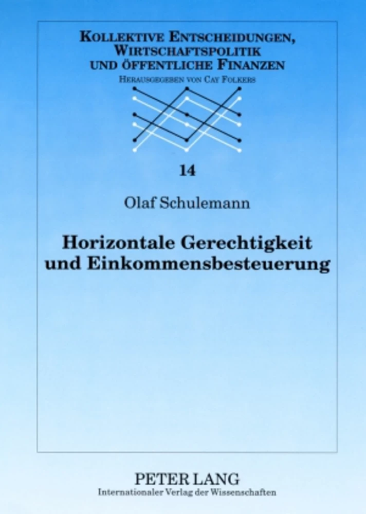 Titel: Horizontale Gerechtigkeit und Einkommensbesteuerung