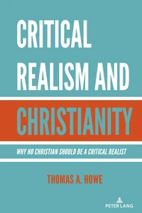Title: Critical Realism and Christianity