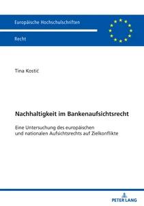 Title: Nachhaltigkeit im Bankenaufsichtsrecht
